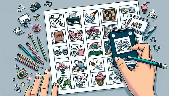 話題の「私を構成する9枚」の画像の作り方！おすすめアプリ