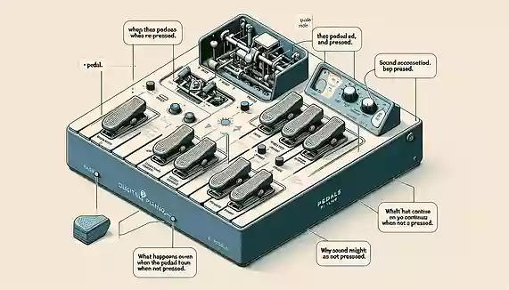 【電子ピアノ・キーボードのペダル極性】ペダルを踏んでいないのに音が伸びる時の対処