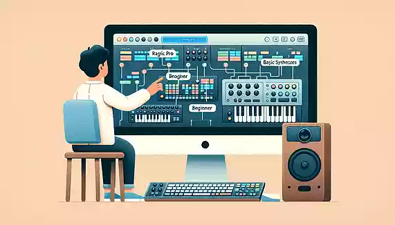 【DTM初心者のための】Logic Proの使い方。シンセサイザーの基礎編