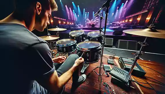 ライブハウスのドラムセットはチューニングする?しない?