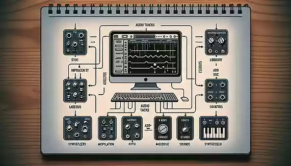 【DTM初心者のための】Logic Proの使い方。シンセサイザーの基礎編