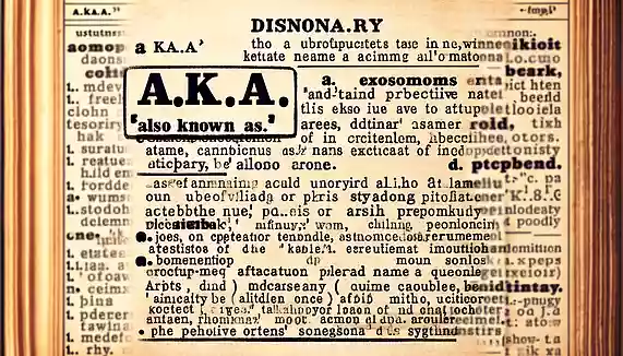 アーティスト名でよく見る「a.k.a.」の意味って?