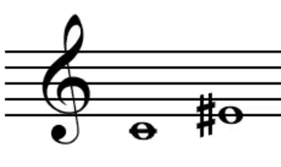 3度（ミに#）