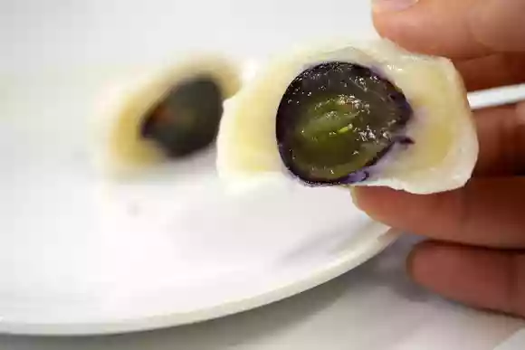 ナガノパープルの大福