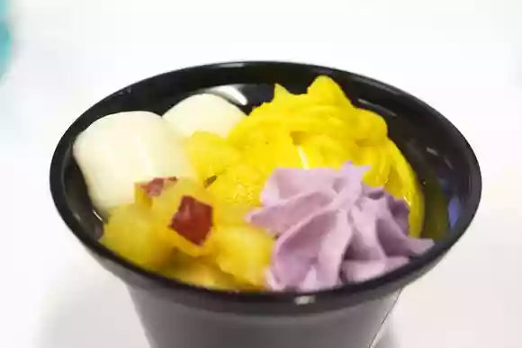おいもとほうじ茶のぱふぇ