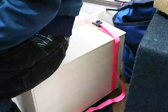 体重をかけます
