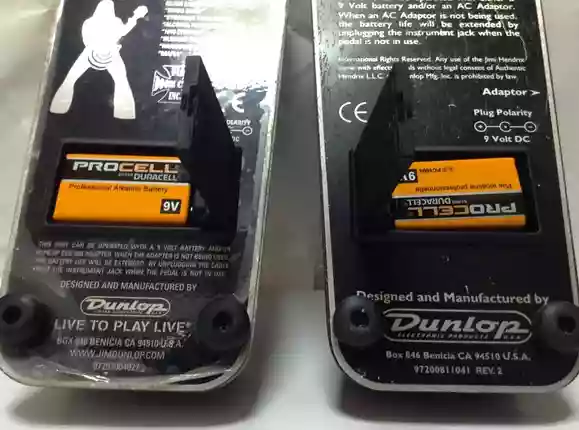 JIM DUNLOP ECB-244BK BATTERY BOX BLACK
