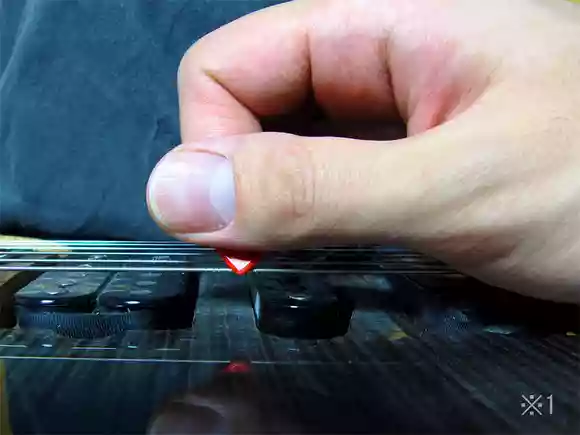 ギターピッキング