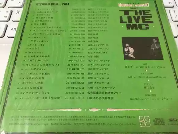 ハンバート THE LIVE MC