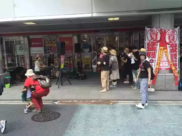 西院フェス 街なかのステージ