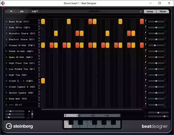 BeatDesigner（Cubase）