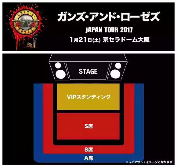 ガンズアンドローゼズ 京セラドーム