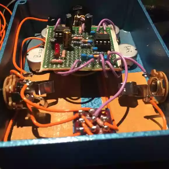 ベースプリアンプ自作 基盤