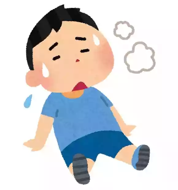 バテる