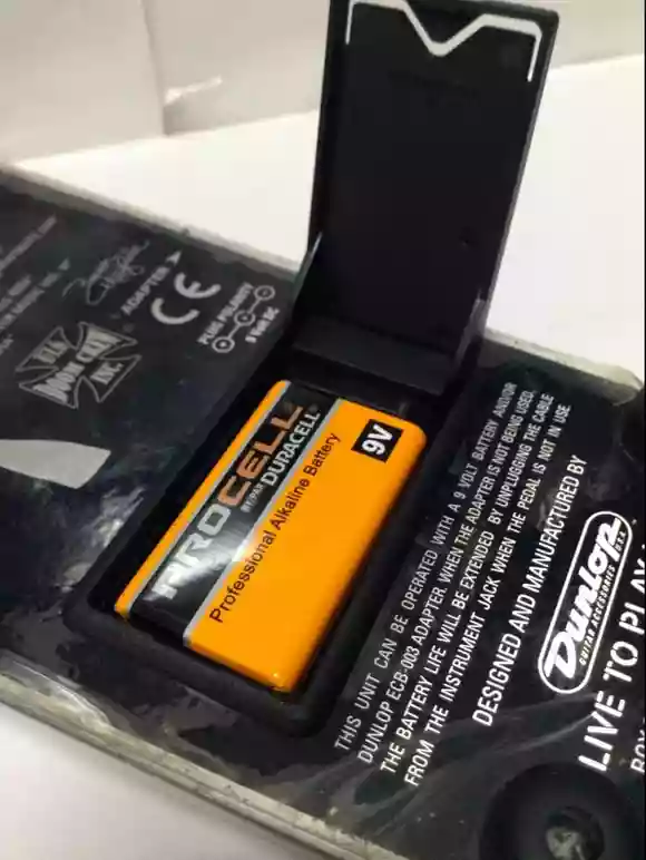 JIM DUNLOP ECB-244BK BATTERY BOX BLACK