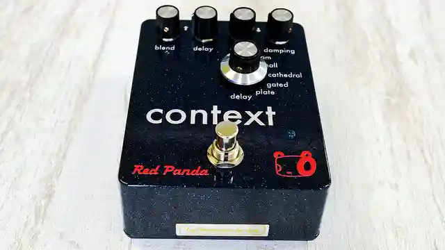 使いやすく、質の高いリバーブペダルをお探しなら、RED PANDA CONTEXT REVERB