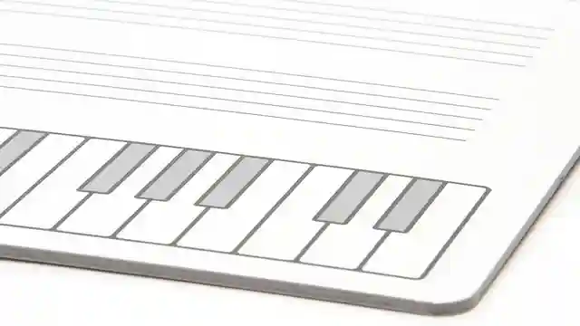 [악보에도 사용할 수 있어요!] 오선보 화이트보드 추천 4선