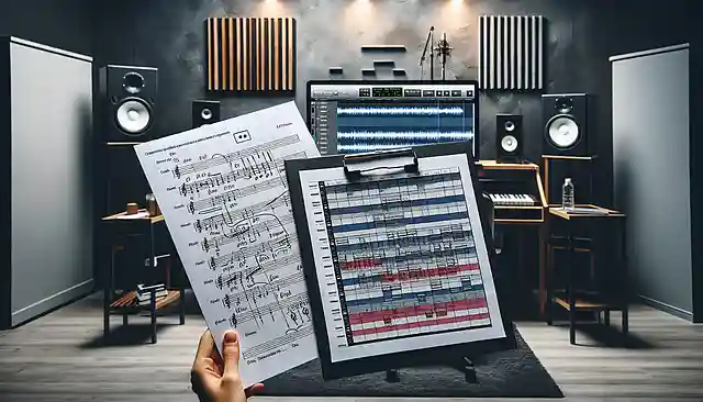 失敗しないレコーディングの構成表、歌詞カードの作り方