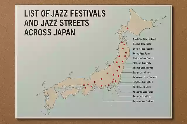 全国のジャズフェス・JAZZストリート一覧【2025】