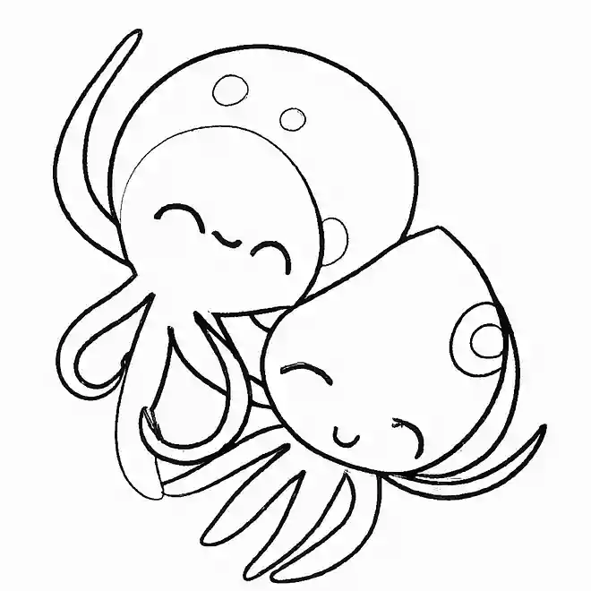タコとイカ