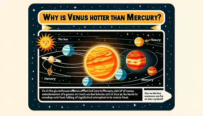 水星より金星の方が熱いのはなぜでしょうか？