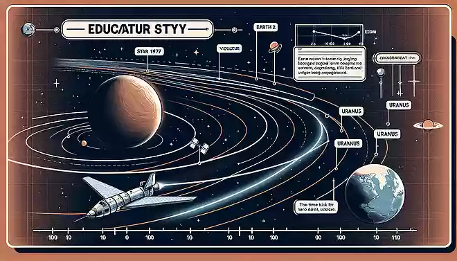 1977年に打ち上げられたボイジャー2号が天王星に着くまでにかかった時間は?