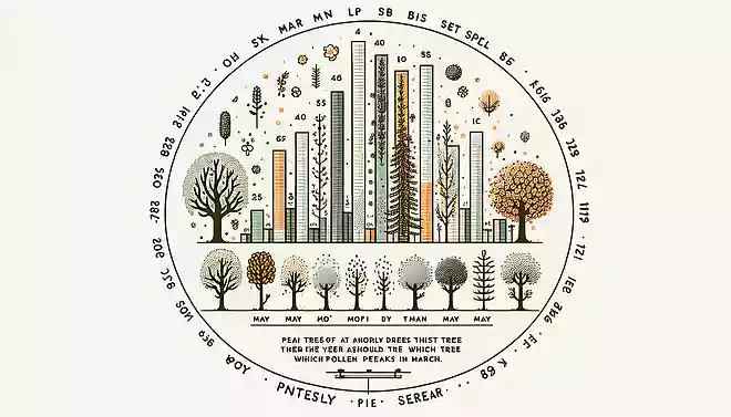 3月になるとピークを迎えるのはどの木の花粉でしょうか?