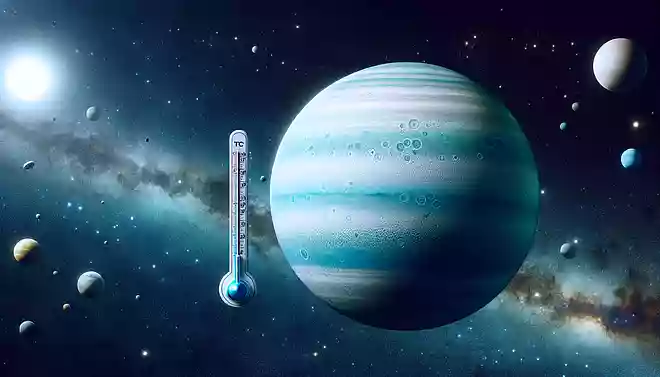 天王星の平均気温はどれくらいでしょうか?