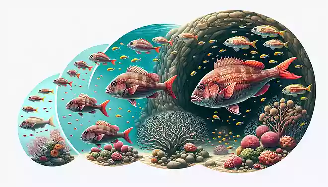 春に旬を迎える真鯛は30年以上生きることもある