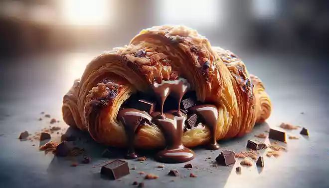 チョコレートをつつんだクロワッサンの名前は?