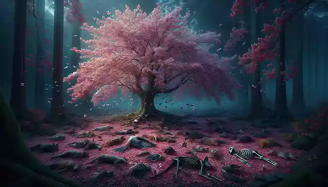 桜の葉っぱには毒が含まれている