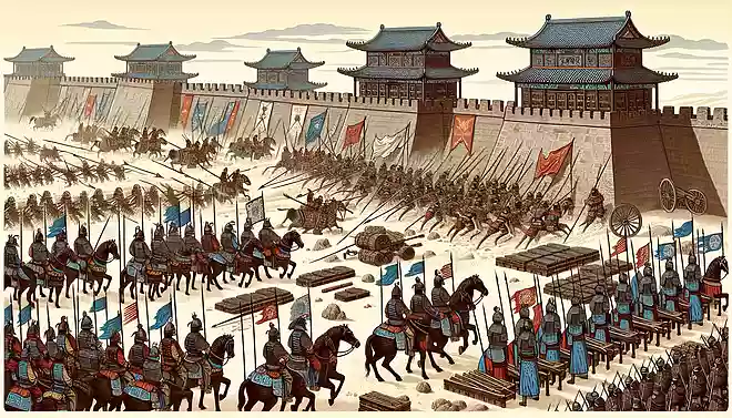 「豊臣秀吉」が、中国攻めの際に使った有名な戦術。次のうちどれでしょう?