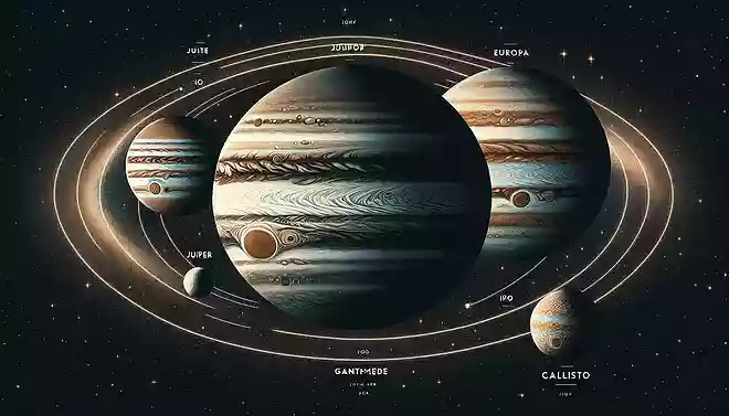 木星にある4つの衛星は16世紀の学者にちなんで何衛星と呼ばれているでしょうか