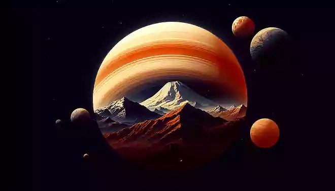 太陽系にある山で最も標高が高いオリンポス山がある惑星はどれでしょうか。