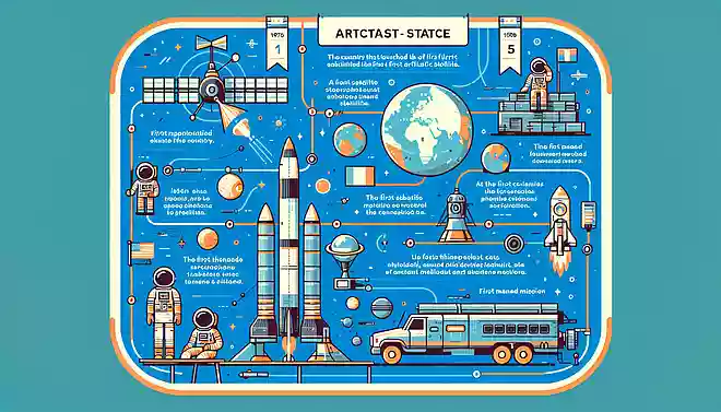 世界で初めて人工衛星の打ち上げに成功した国は次のうちどれでしょうか。