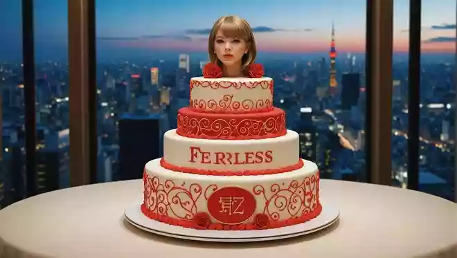 テイラーさんの日本デビューとなった『Fearless』がリリースされた当時、ザ・リッツ・カールトン東京にて期間限定のケーキが発売されました。その名前は?
