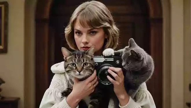愛猫家でも知られるテイラーさん。実は彼女の猫ちゃんがとある映画で「カメオ出演」したことで話題となりました。その映画は次のうちどれ?