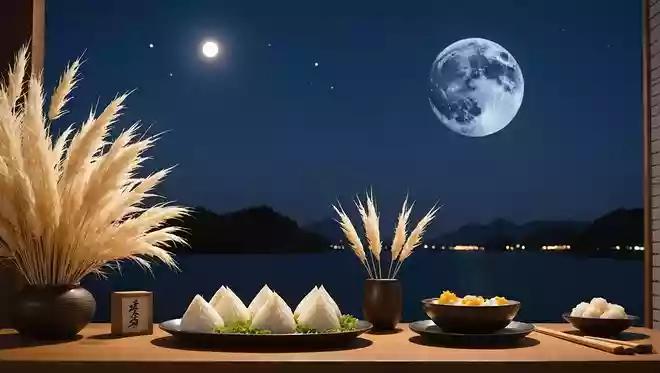 ススキやお団子を飾り夜お月様をながめる日のことをなんて言うでしょう?