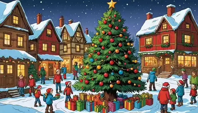クリスマスツリーを飾るきっかけになった国はどこ?