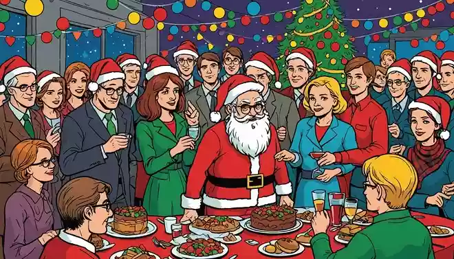 ザ・クリスマス会、ざっくり済ますかい?