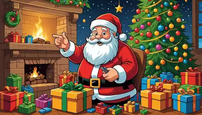 メリークリスマス!サンタは私たちに仕事という大人用のプレゼントを用意してくれたんだね。