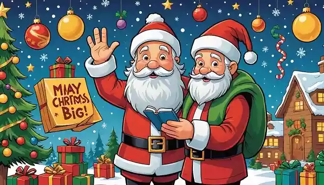 May your fun be large and bills be small this year. Merry Christmas!