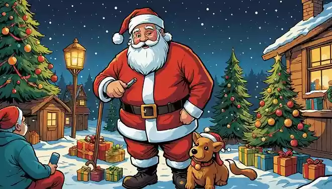 I’m sure that Santa Claus has got life figured out. He only visits us once a year. Merry Christmas!