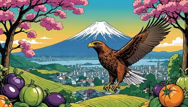 初夢では一富士二鷹三茄子と縁起の良い夢が有名ですが、続きがあります。5番目は何でしょうか?