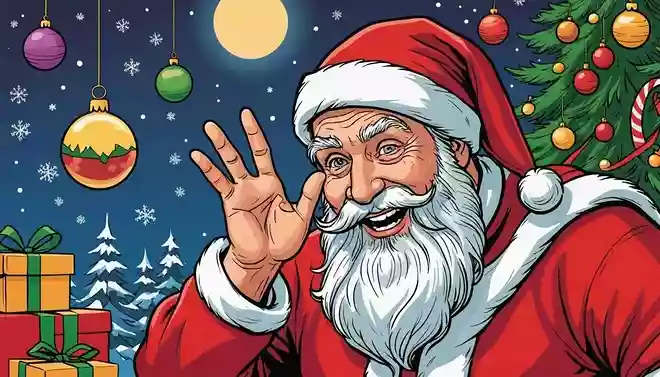 Santa won’t be coming this year… He died laughing when you said you been a good girl. Have a Merry Christmas