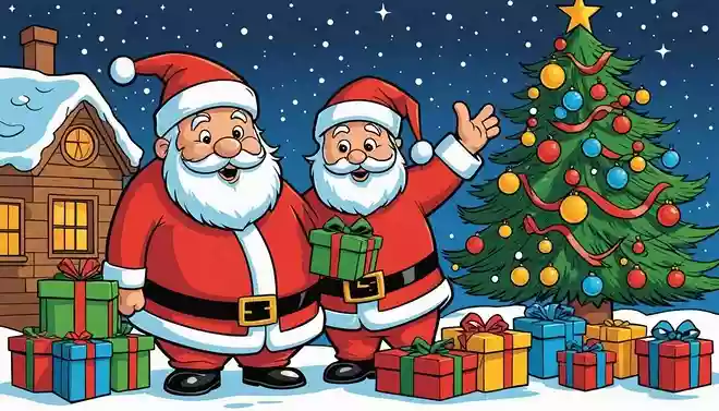 メリークリスマス！プレゼントは私のジョークという形で届いてるはずだよ！
