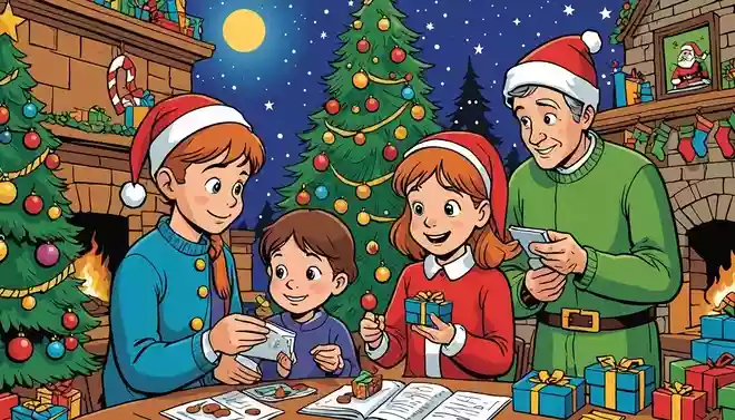 子供の頃のクリスマスの楽しみは、プレゼントの支払いをしなくていいことだよね。メリークリスマス!