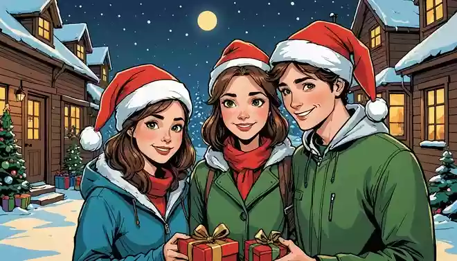 Merry Christmas!そろそろ恋人作れよ!俺からのプレゼントは今年までだぞ!