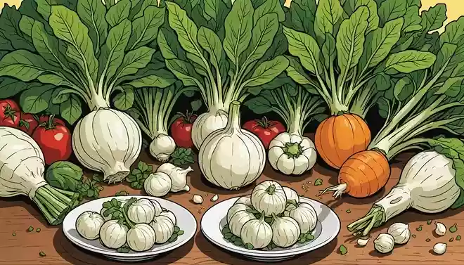 1月に食べるとおいしい白い野菜は何でしょうか?