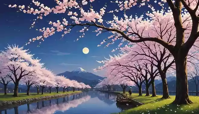 夕ざくら けふも昔に 成にけり